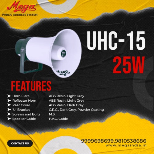 UHC 15 25 Watts P.A unit horn combination
